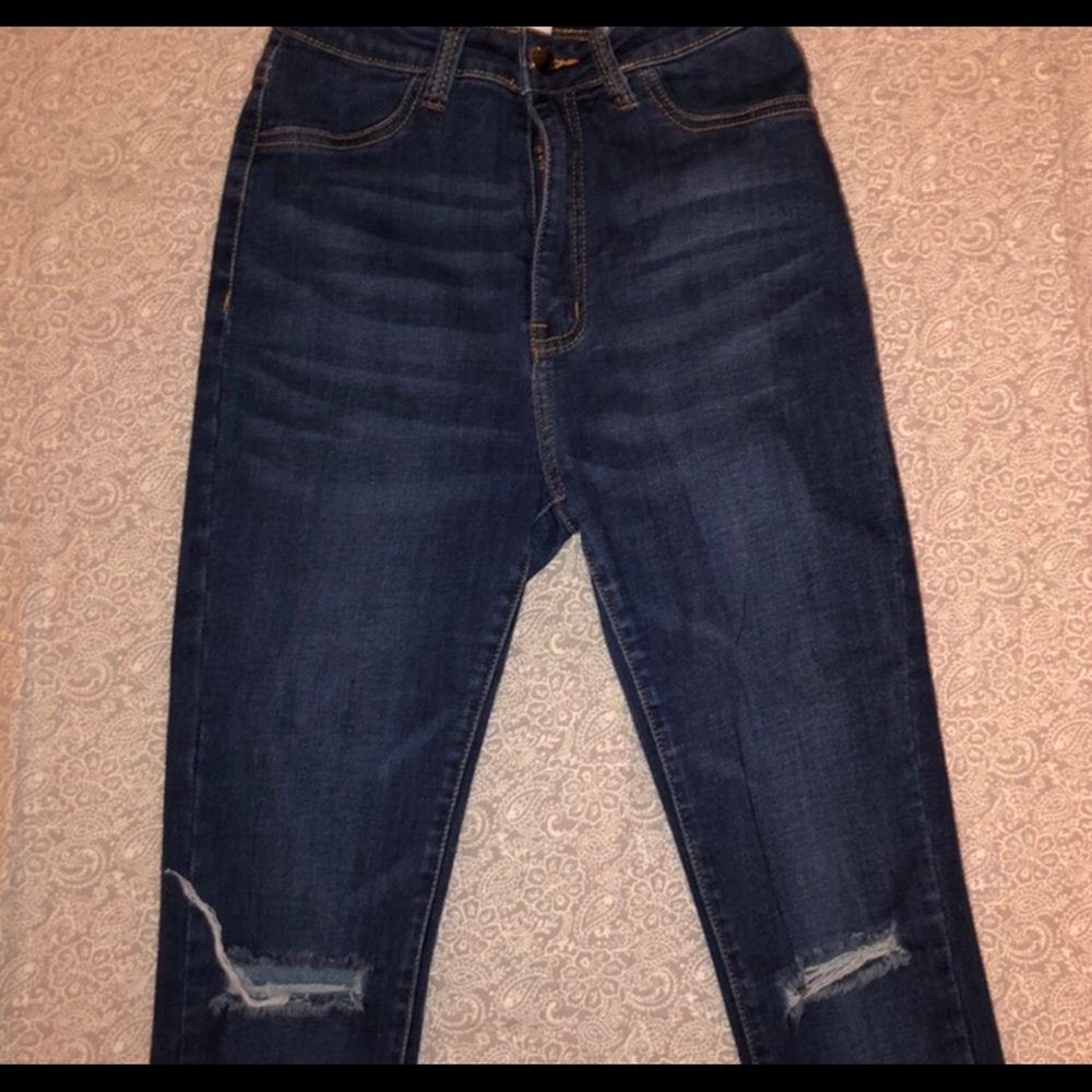 Fashion Nova Distressed Jeans